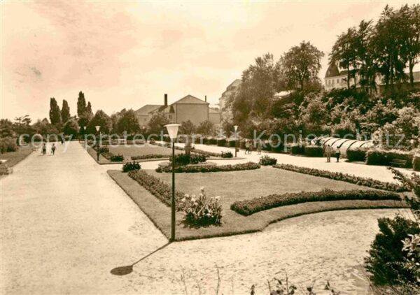 Heringsdorf Ostseebad Usedom Parkanlagen am Strand