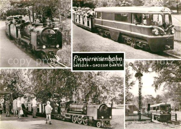 Dresden Pioniereisenbahn Grosser Garten