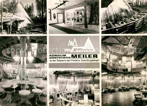 Sosa Erzgebirge Konsum Gaststätte Meiler an der Talsper