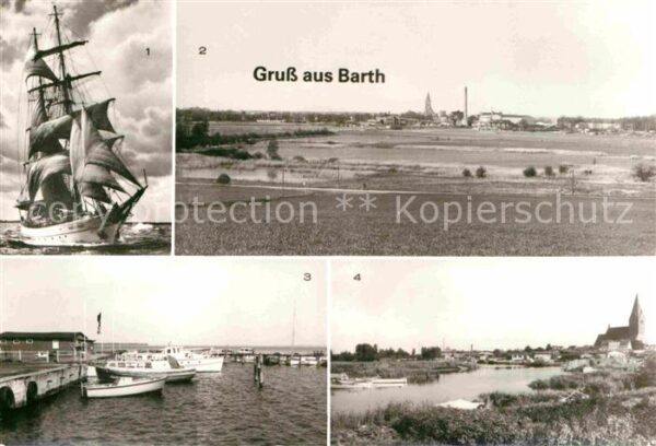 Barth Segelschulschiff Wilhelm Pieck Panorama