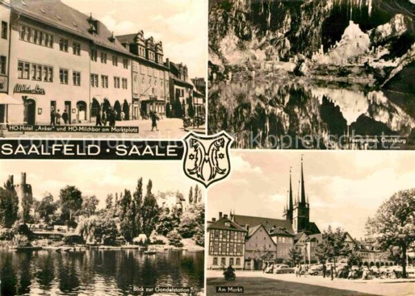 Saalfeld Saale HO Hotel Anker HO Milchbar Marktplatz F