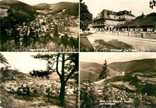 Sitzendorf Thueringen Panorama HO Hotel Zur Linde Schöne Auss