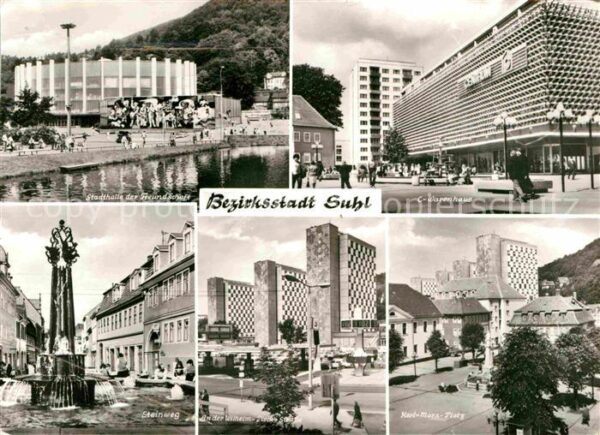 Suhl Thueringer Wald Stadthalle der Freundschaft C Warenhaus