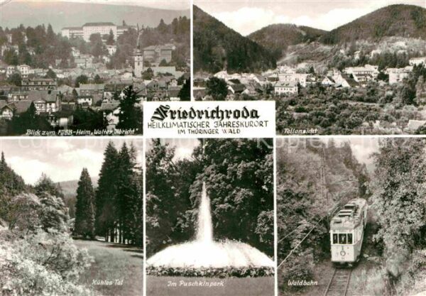 Friedrichroda FDGB Heim Walter Ulbricht Kühles Tal Wa