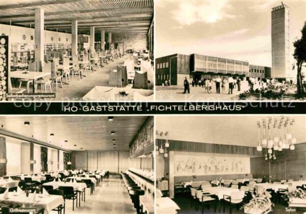 Oberwiesenthal Erzgebirge HO Gaststätte Fichtelberghaus Restauran