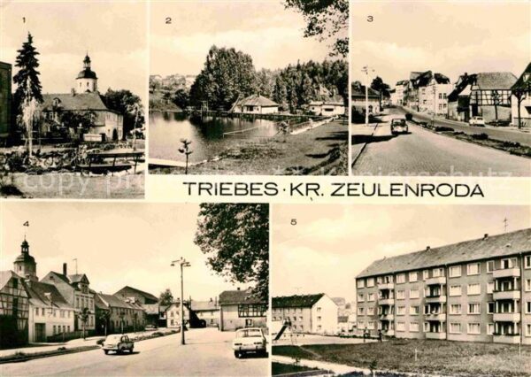 Triebes Zeulenroader Strasse Sommerbad Ernst Th