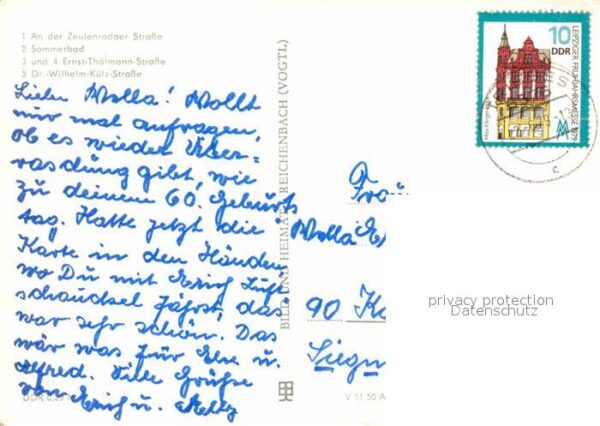 Triebes Zeulenroader Strasse Sommerbad Ernst Th – Bild 2