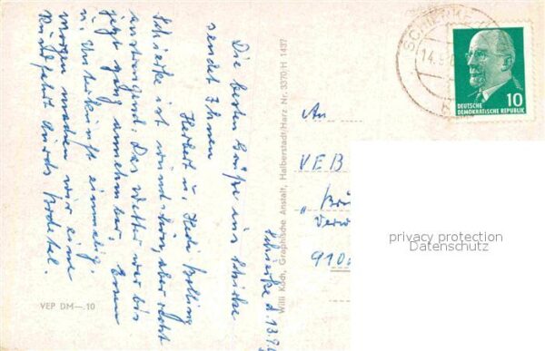 Schierke Harz FDGB Erholungsheim Hermann Gieseler – Bild 2