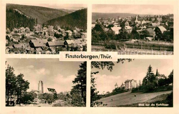 Finsterbergen Panorama Kurhäuser Inselsberg Aussichts