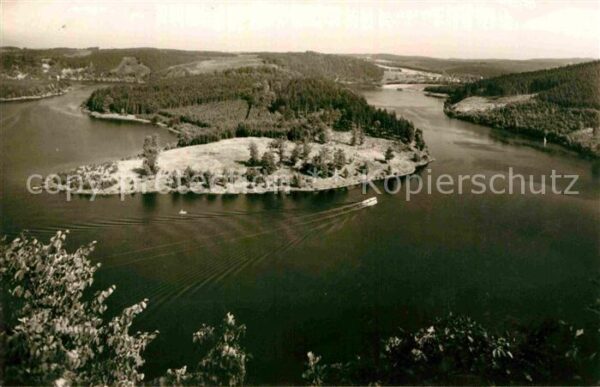 Bleilochtalsperre Stausee Bleiloch Saaletalsperre Rundbli