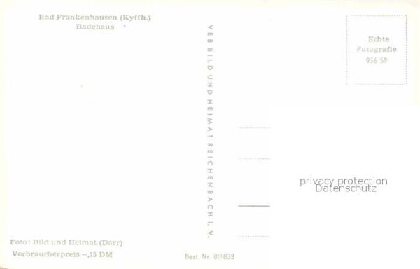 Bad Frankenhausen Badehaus – Bild 2