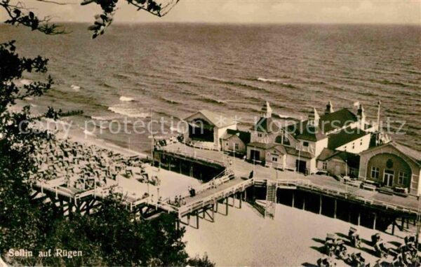 Sellin Ruegen Strand Seebrücke