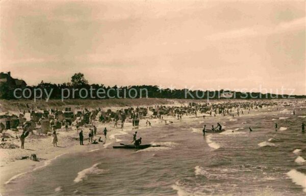 Zinnowitz Ostseebad Badeleben Strand