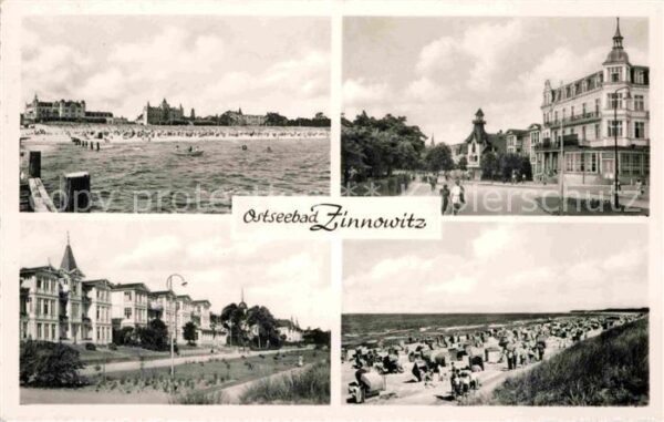 Zinnowitz Ostseebad Strand Ferienheime