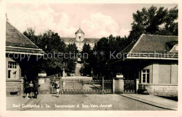 Bad Gottleuba-Berggiesshuebel Sanatorium der Sozialversicherungsansta