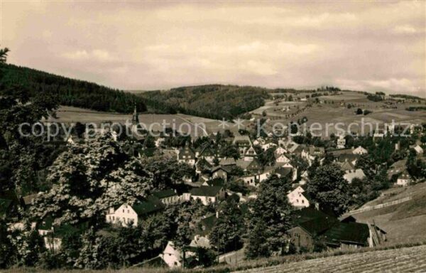 Seiffen Erzgebirge Panorama