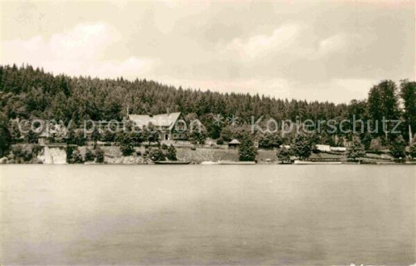 Kriebstein Zschopau Talsperre HO Gaststätte und Bo