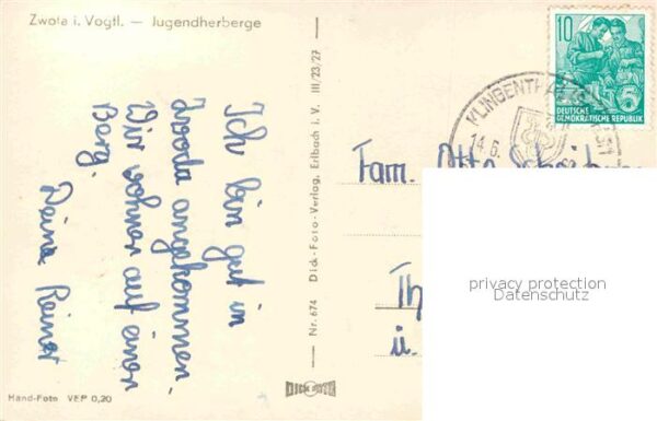 Zwota Jugendherberge – Bild 2