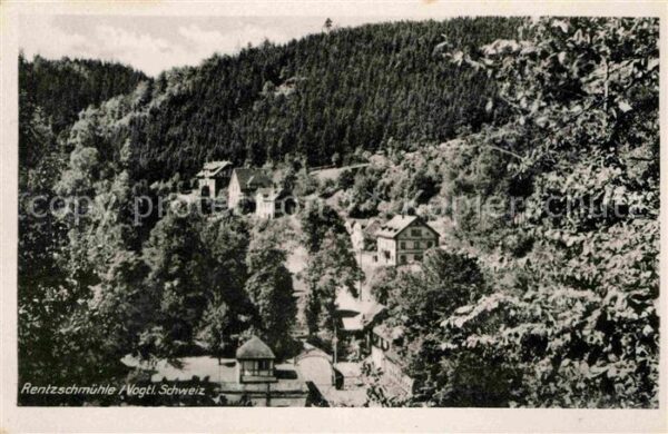 Rentzschmuehle Vogtland Thueringen Teilansicht