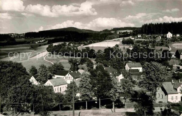 Brunn Auerbach Panorama Blick nach Schnarrtanne Vogels