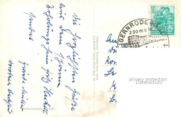 Gernrode Harz FDGB Erholungsheim Fritz Heckert – Bild 2