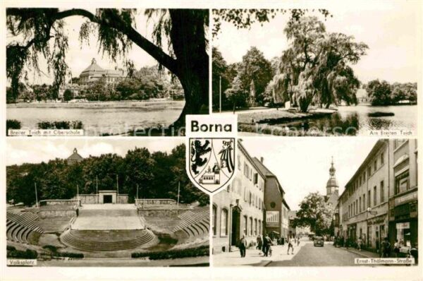 Borna Leipzig Breiter Teich Oberschule Ernst Thälmann