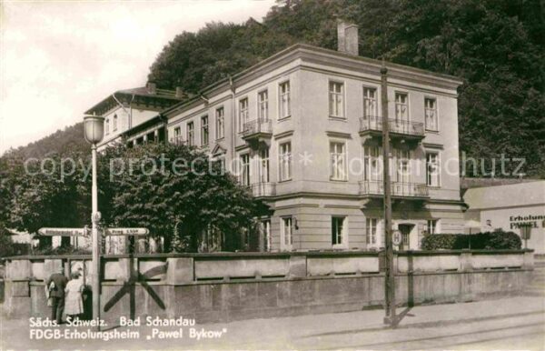 Bad Schandau FDGB Erholungsheim Pawel Bykow