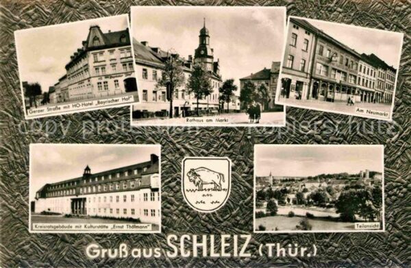 Schleiz Geraer Strasse HO Hotel Bayrischer Hof