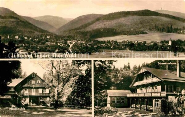 Tabarz Panorama Massemühle Schweizerhaus Gasts