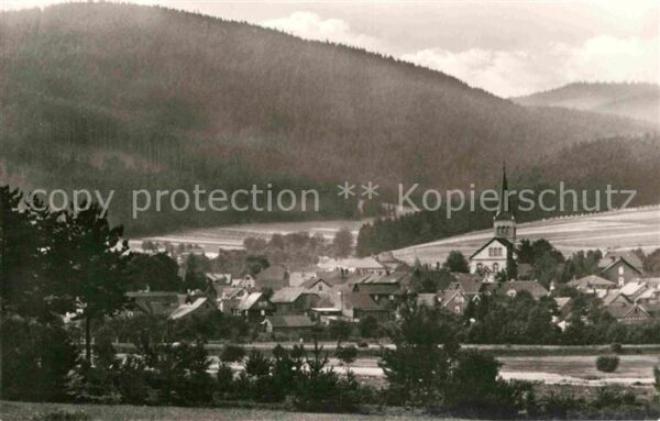 Gehren Thueringen Panorama Thüringer Wald