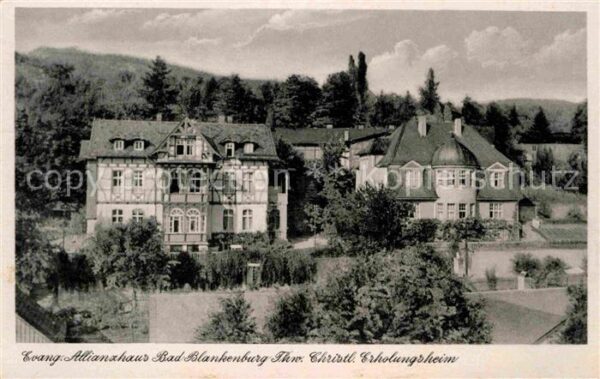 Bad Blankenburg Evangelisches Allianzhaus Christliches