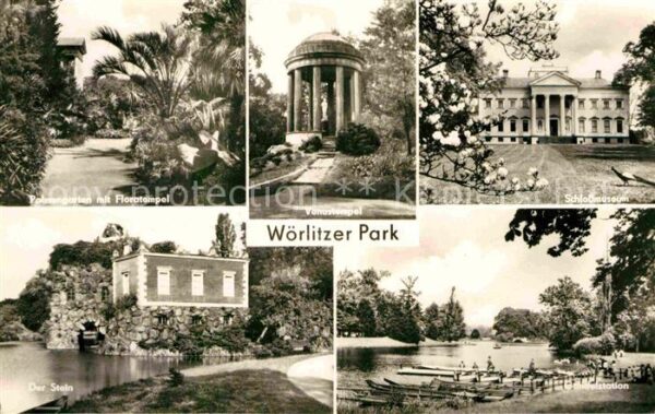 Woerlitz Wörlitzer Park Palmengarten Floratempel