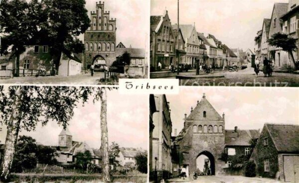 Tribsees Mühlentor Marktplatz Steintor Kirche