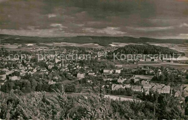 Kirchberg Sachsen Panorama Blick vom Borberg