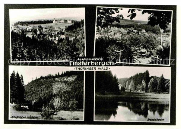 Finsterbergen Panorama Luftkurort Leinagrund Hainfels