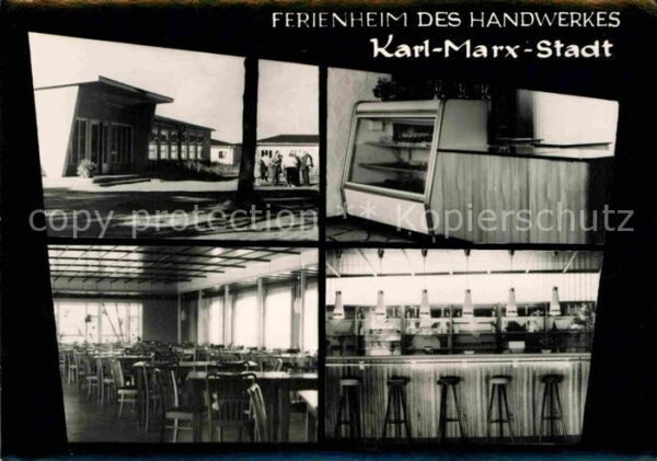 Breege Ruegen Ferienheim des Handwerks Karl Marx Stad