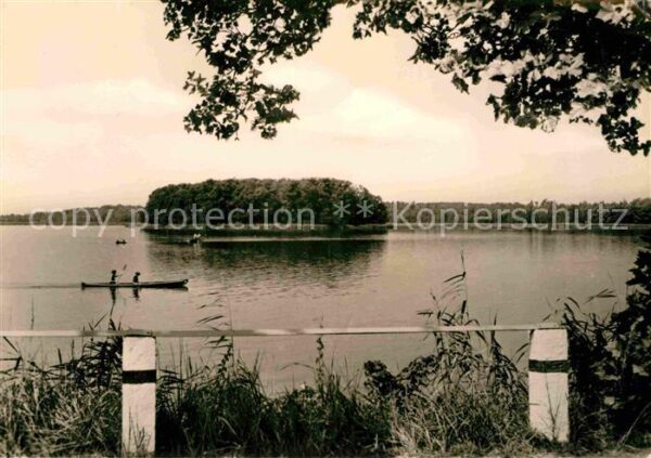 Wermsdorf Kanufahren auf dem Horstsee