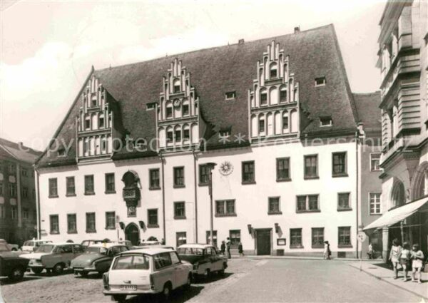 Meissen Elbe Sachsen Rathaus 15. Jhdt. Historisches Gebäude
