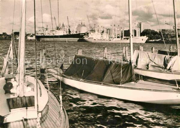 Rostock Blick zum alten Hafen