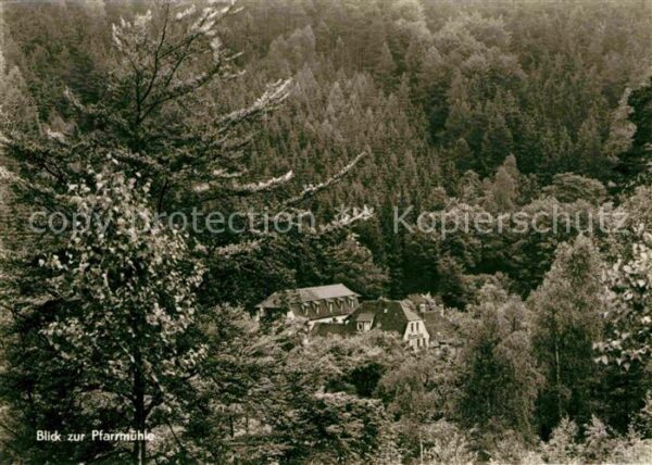 Bad Klosterlausnitz Pfarrmühle im Mühltal
