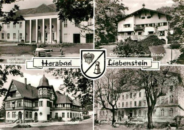Bad Liebenstein Badehaus Klubhaus Dr Salvador Allende K