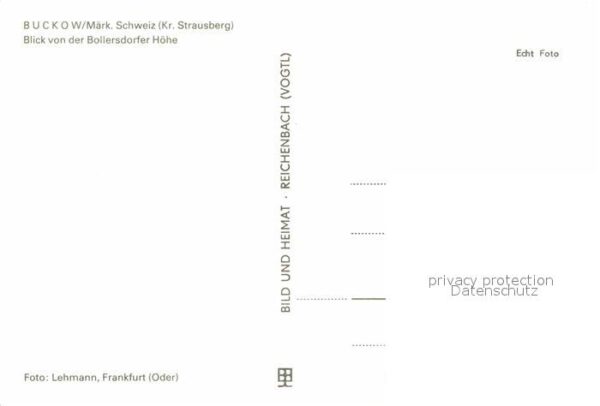 Buckow Maerkische Schweiz Panorama Blick von der Bollersdorfer Hö – Bild 2
