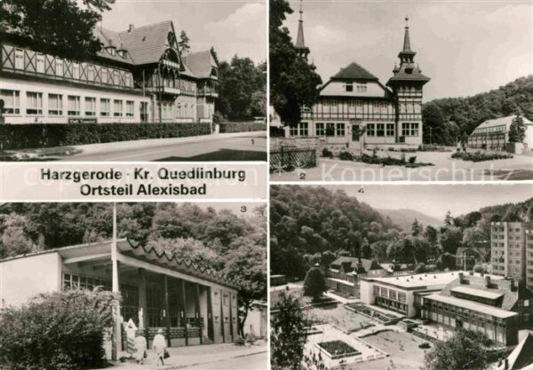 Alexisbad Harz Hotel Linde Cafe Exquisit Reichsbahn Er