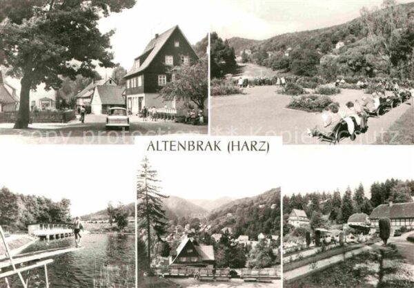 Altenbrak Harz Hütteplatz Kurpark Bergschwimmbad Waldb