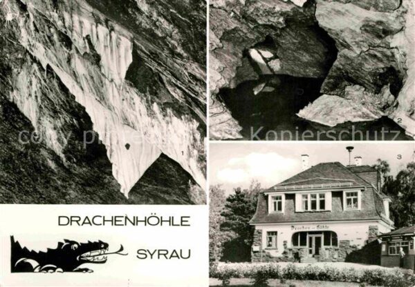 Syrau Vogtland Drachenhöhle Gardine Grosser See