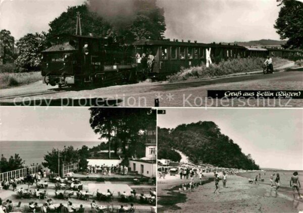 Sellin Ruegen Kleinbahn Dampflokomotive Freilichtbühn