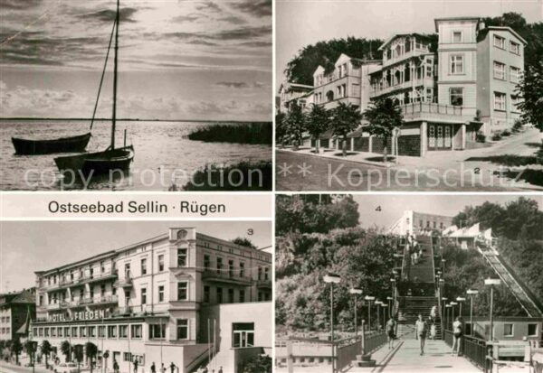 Sellin Ruegen Bodden Segelschiff Erholungsheim Hotel