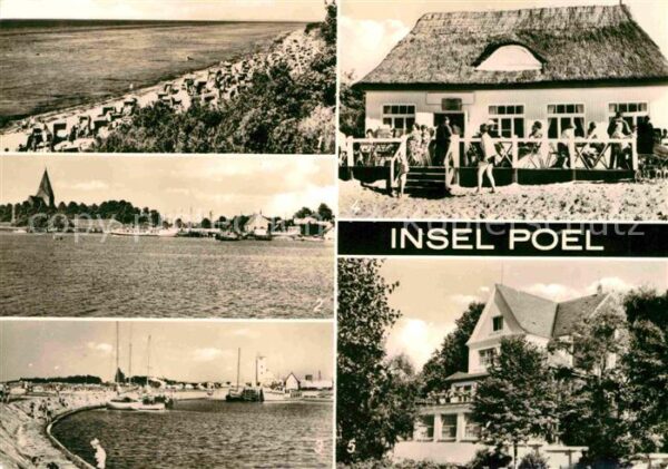 Insel Poel Schwarzer Busch Hafen Strandhalle Gasts