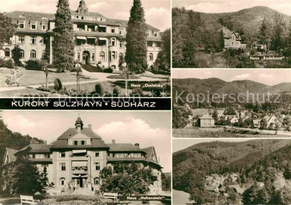 Suelzhayn Haus Ossietzky Haus Rodehorst Haus Hohe