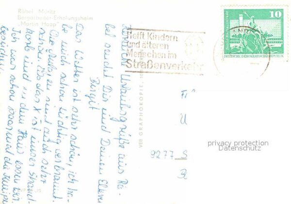 Roebel Mueritz Bergarbeiter Erholungsheim Martin Hoop – Bild 2